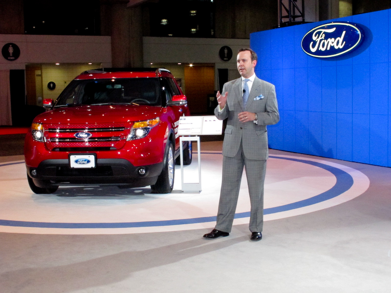 Scott Monty at the International Auto Show in New York City Scott Monty at the International Auto Show in New York City