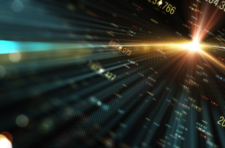 Absctract image representing data