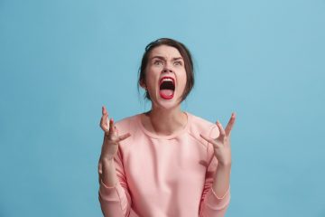 image of angry woman