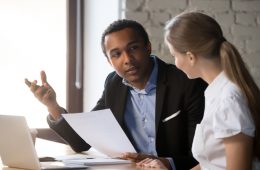 Image of two businesspeople