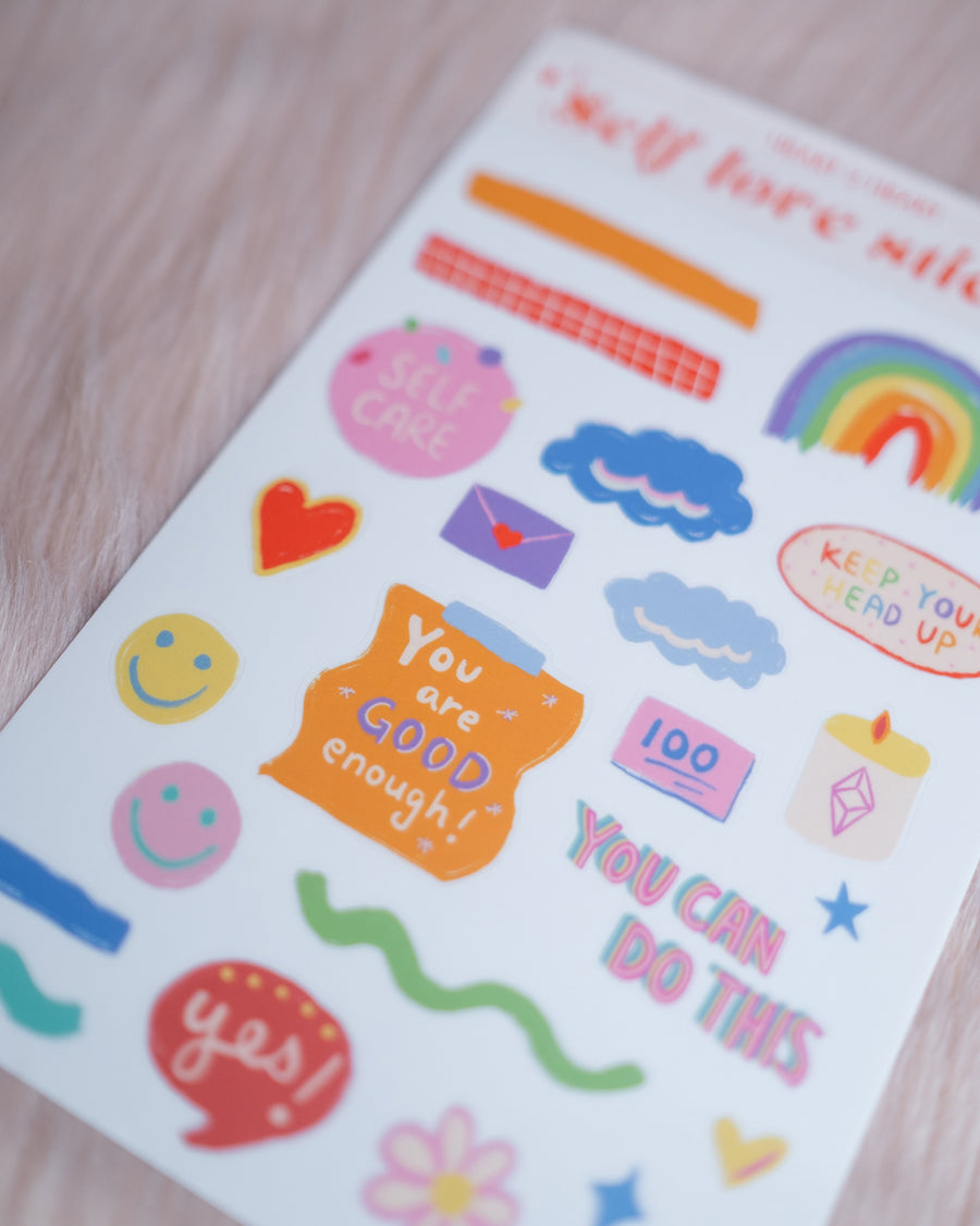 Self-love sticker pack | Self-love 貼紙